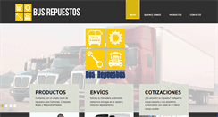 Desktop Screenshot of busrepuestos.com